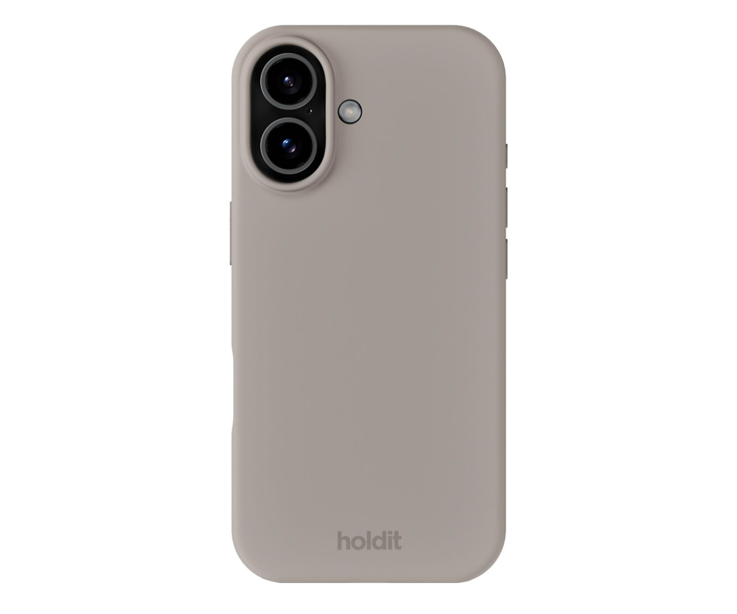 Holdit Silicone Case iPhone 17 Taupe