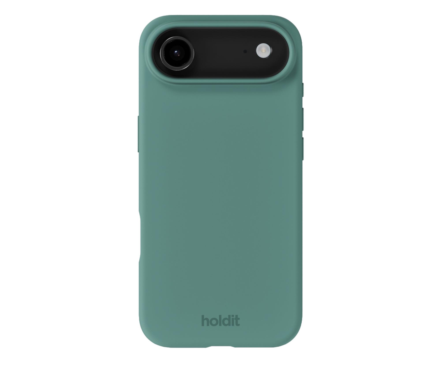 Holdit Silicone Case iPhone 17 Air Moss Green