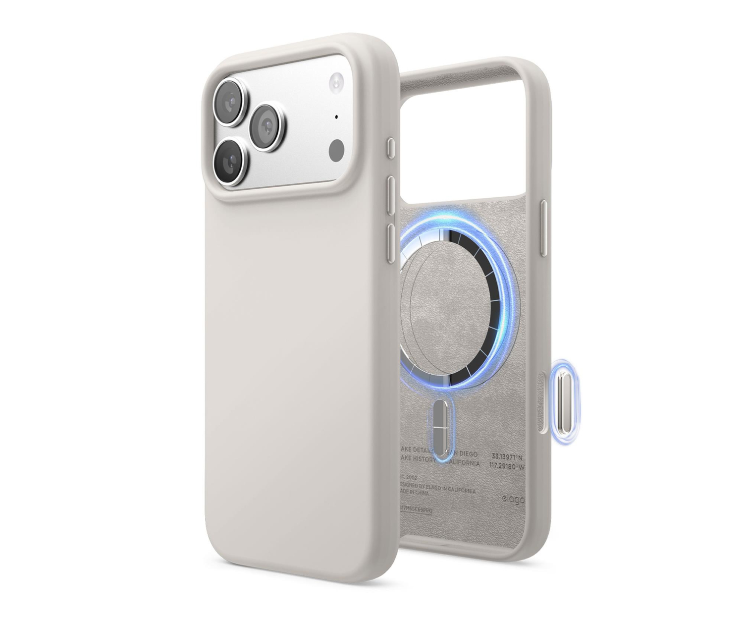 Elago Magsafe Silicon Case do iPhone 17 PRO Max Stone