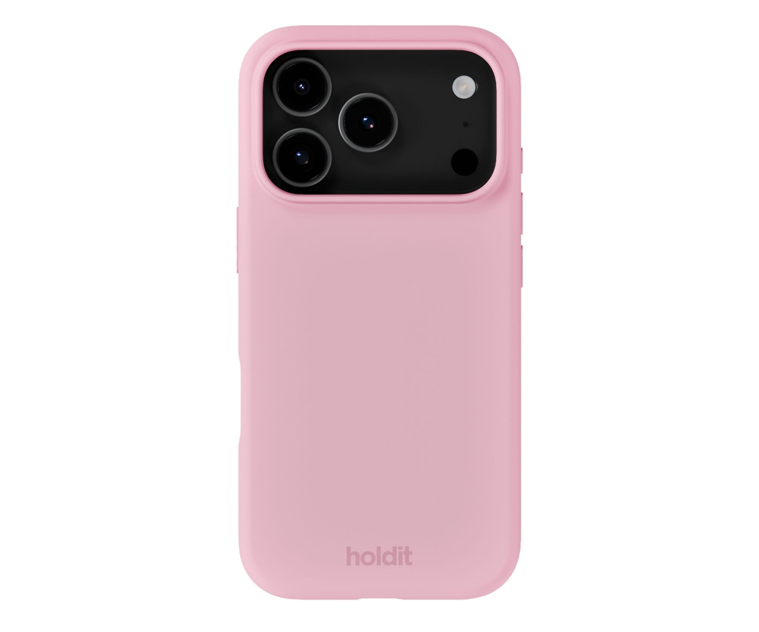 Holdit Silicone Case iPhone 18 Pro / 17 Pro Pink