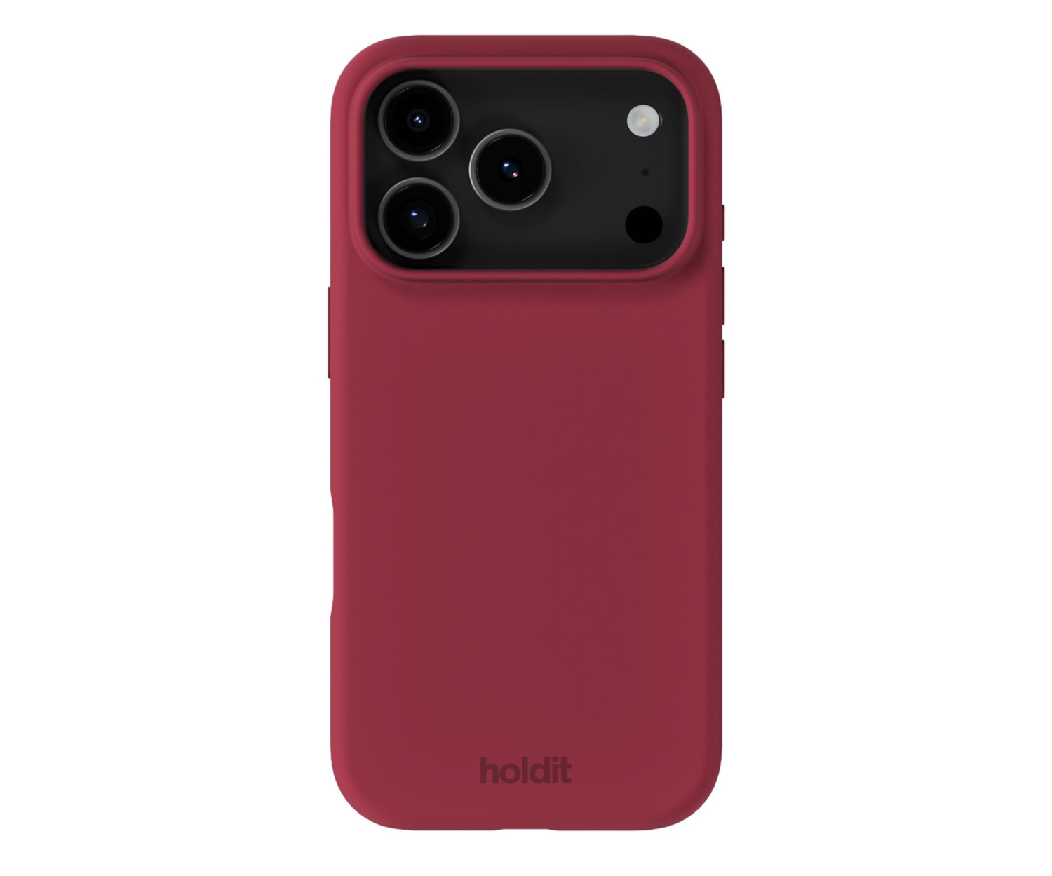 Holdit Silicone Case iPhone 18 Pro / 17 Pro Red Velvet