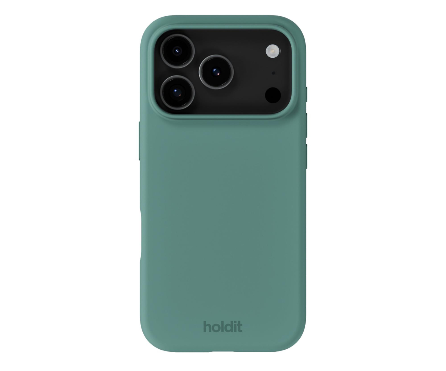 Holdit Silicone Case iPhone 17 Pro Moss Green