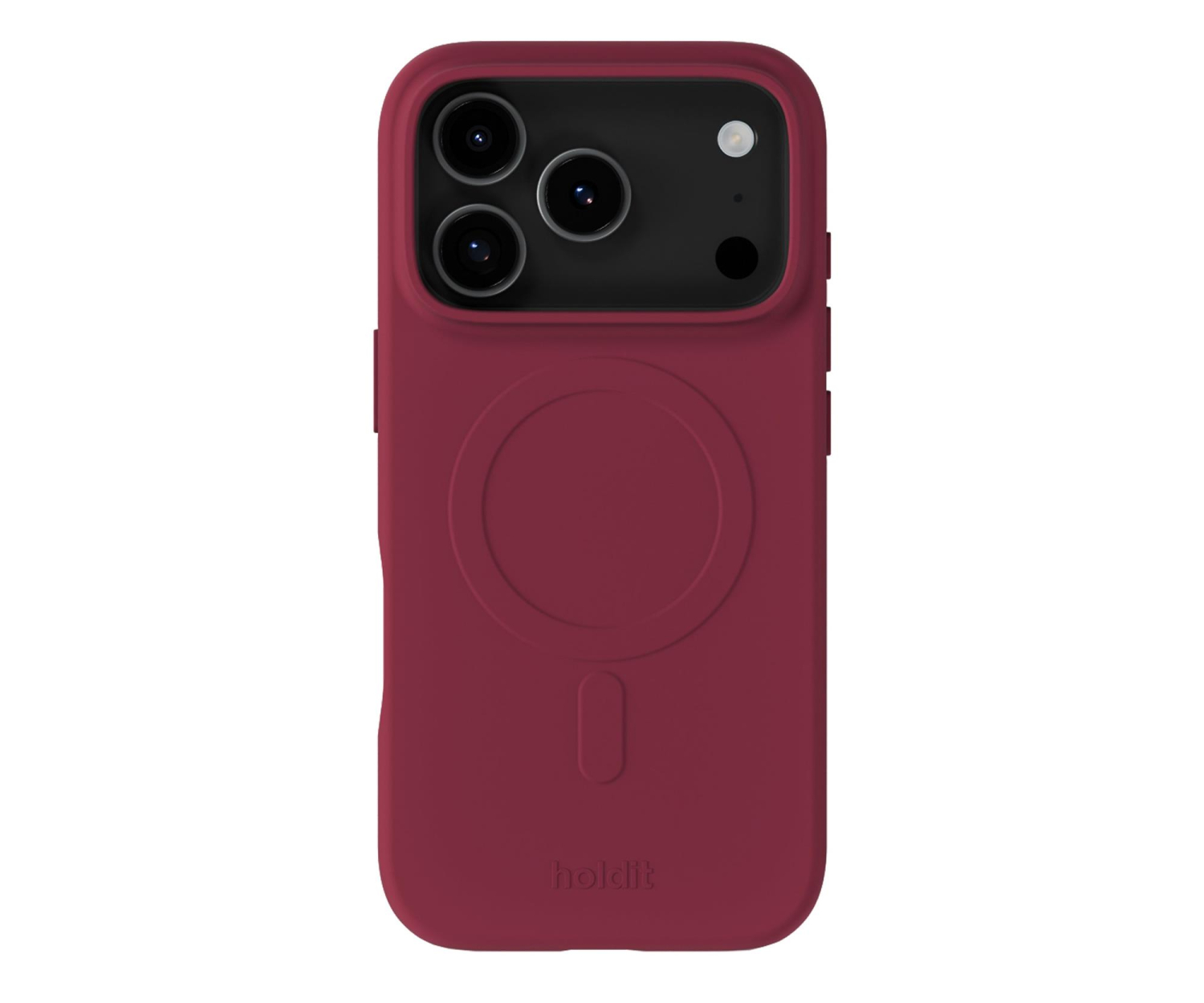 Holdit Soft Magsafe Case iPhone 17 Pro Red Velvet