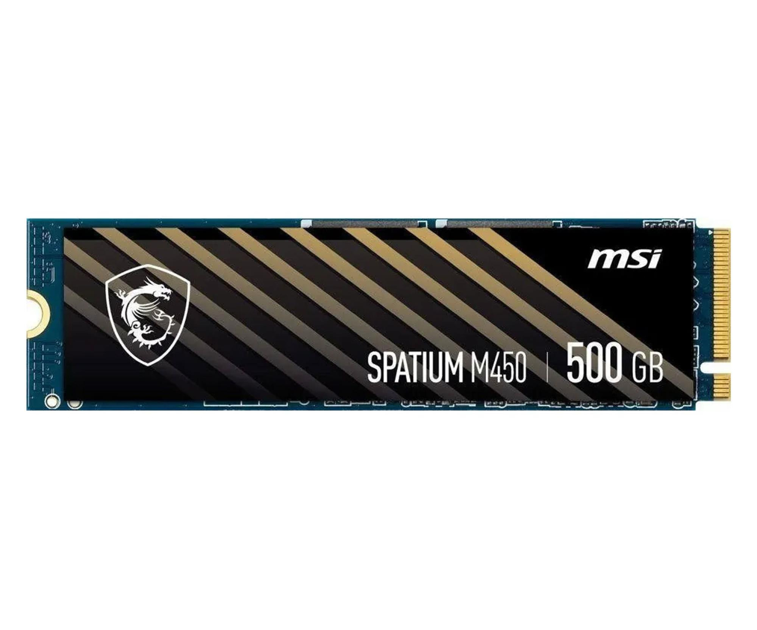 MSI 500GB M.2 PCIe Gen4 NVMe Spatium M450