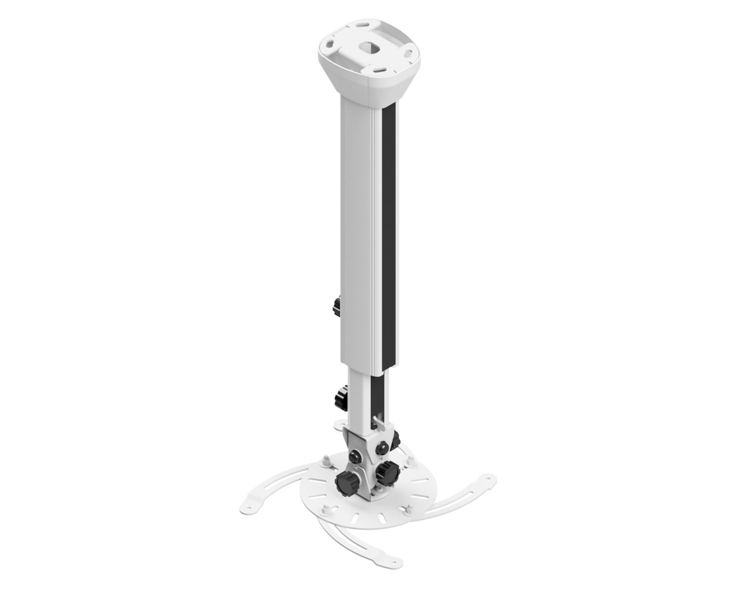 Edbak Uchwyt sufitowy do projektora PMV200W Biały, regulacja 65-100 cm