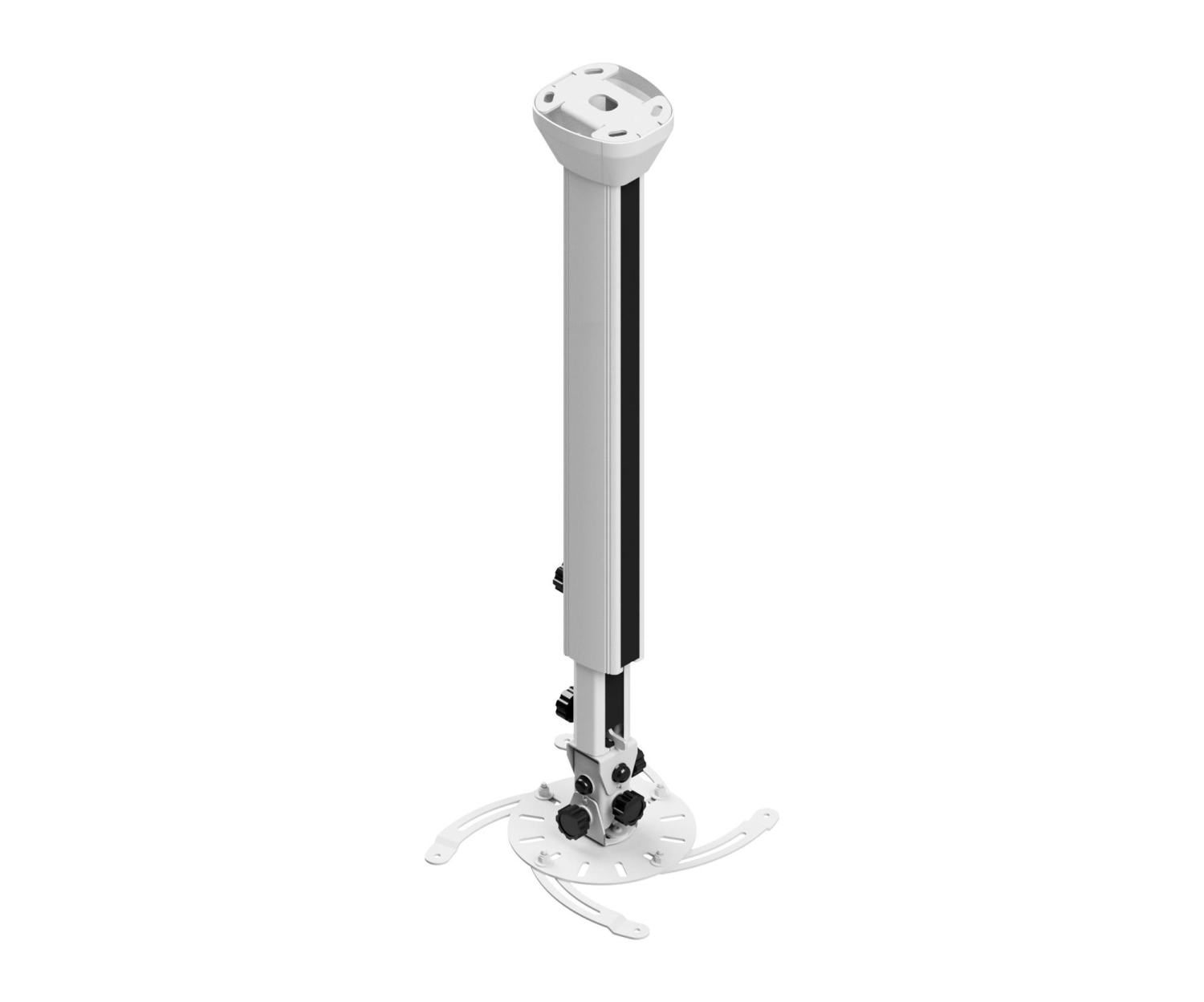 Edbak PMV300W Uchwyt sufitowy do projektora Biały 30 kg 1000-1700 mm