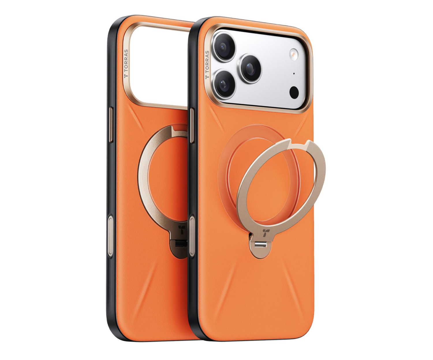 TORRAS QPRO Leather do iPhone 17 Pro (Tarocco)