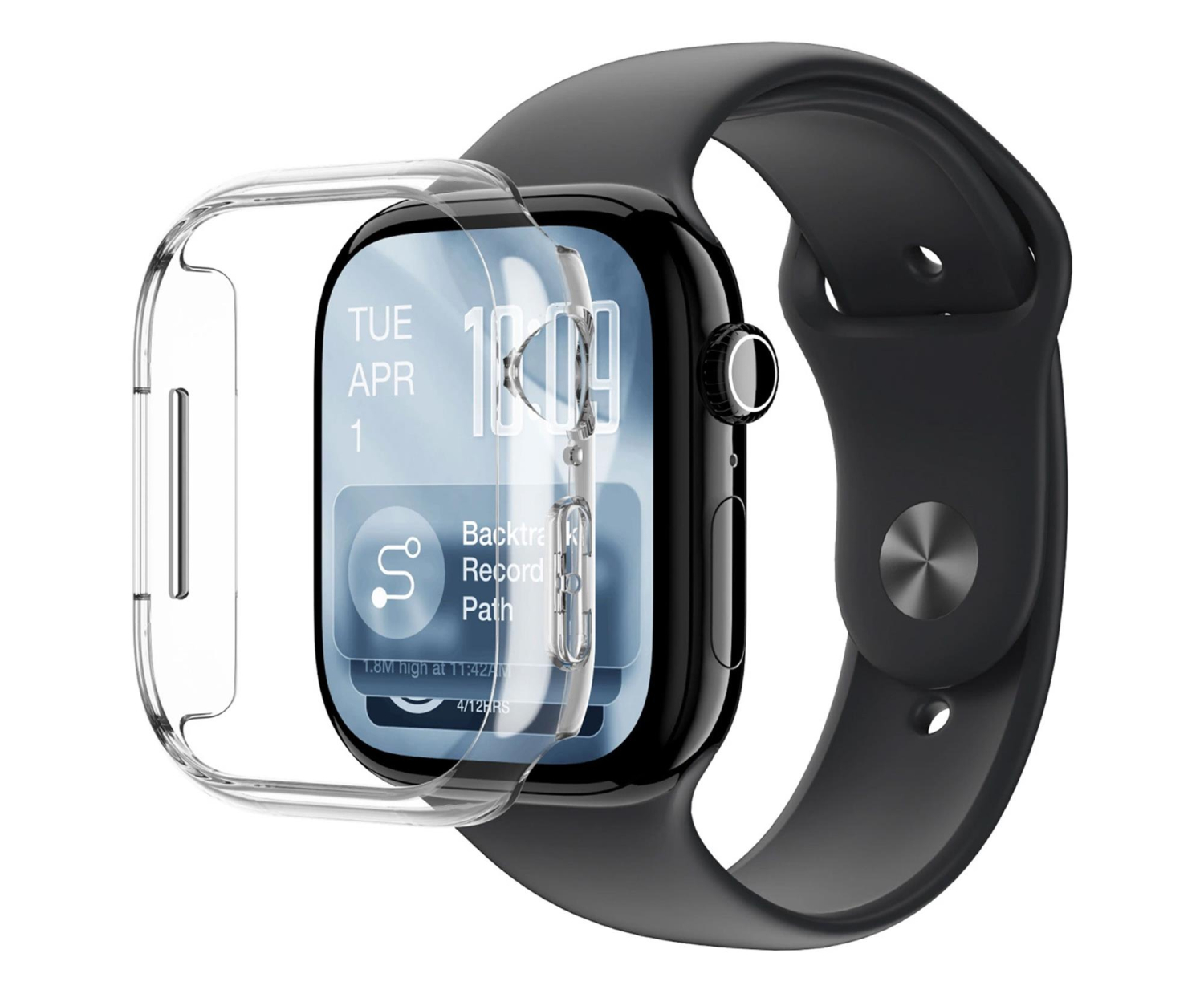 AmazingThing Minimal Apple Watch Series 11 46mm przeroczyste