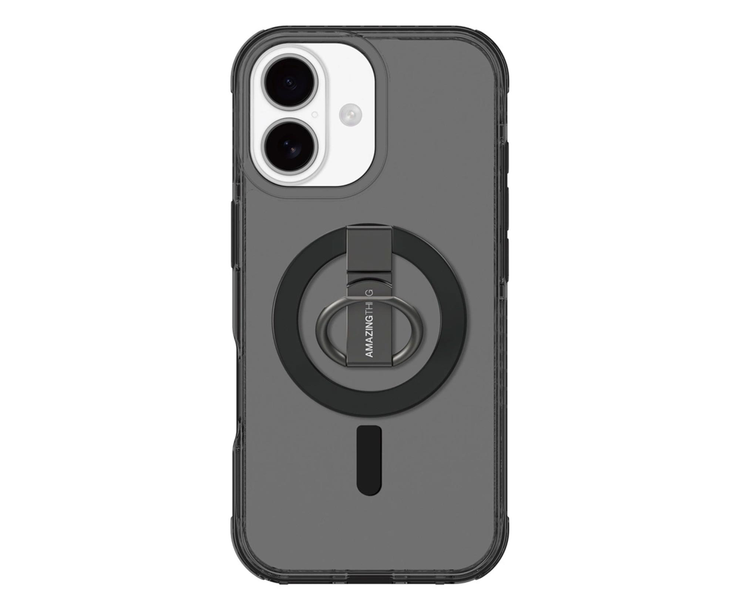AmazingThing Titan Pro Grip Ring Set iPhone 17 MagSafe czarne