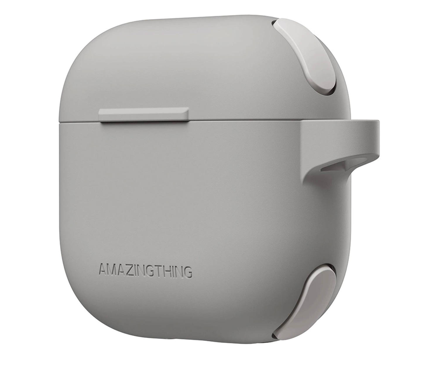 AmazingThing Omni Case AirPods 4 szare