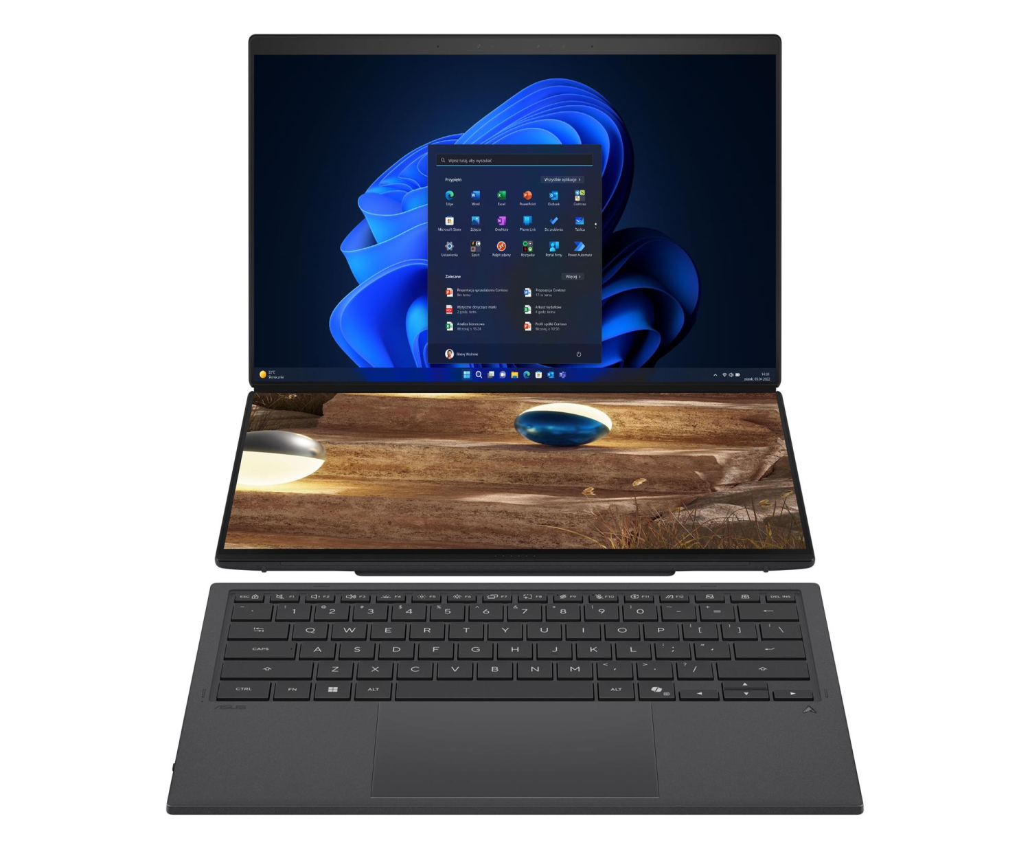 ASUS Zenbook Duo Ultra 7-355/16GB/1TB/Win11P Touch 144Hz