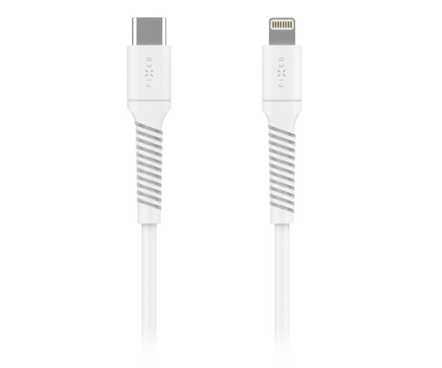 FIXED Liquid Silicone Cable USB-C-Lightning, 1,2m USB 2.0, PD 60W