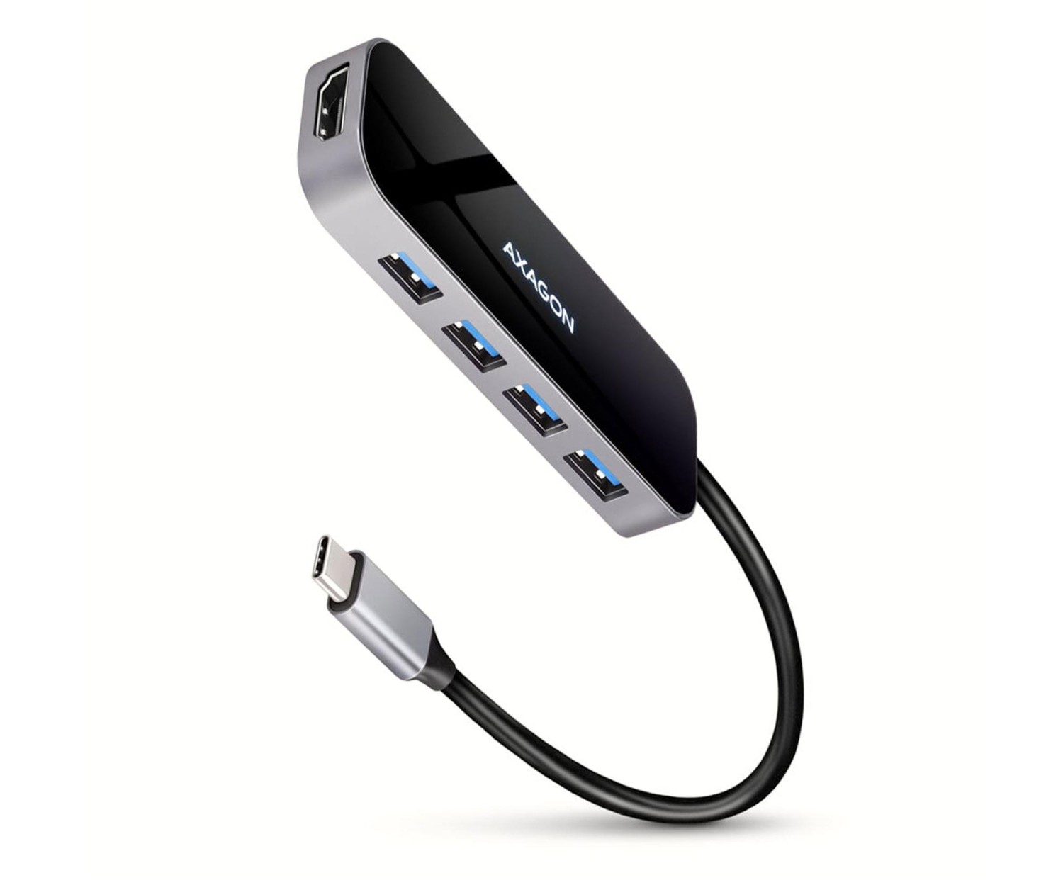 Axagon HMC-6H4A SuperSpeed USB-C COMBO 6in1 hub