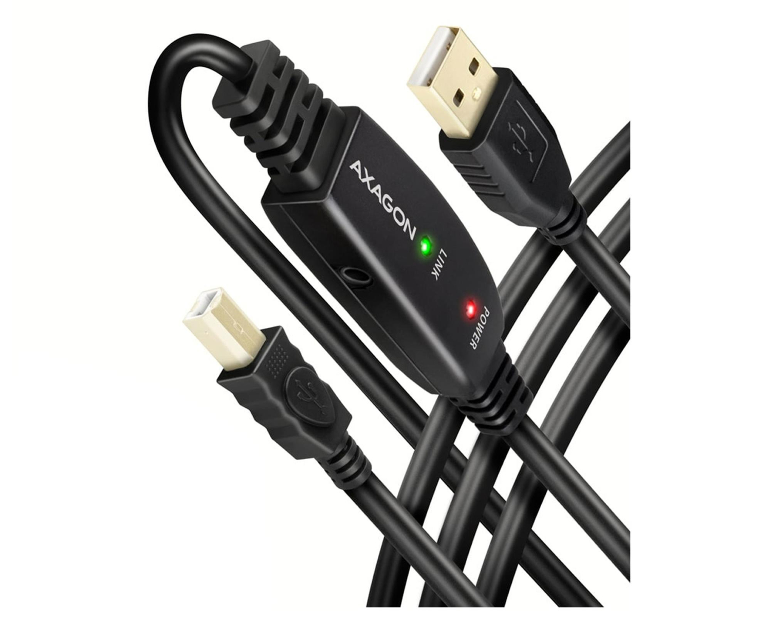 Axagon kabel ADR-215B USB repeater 15 m