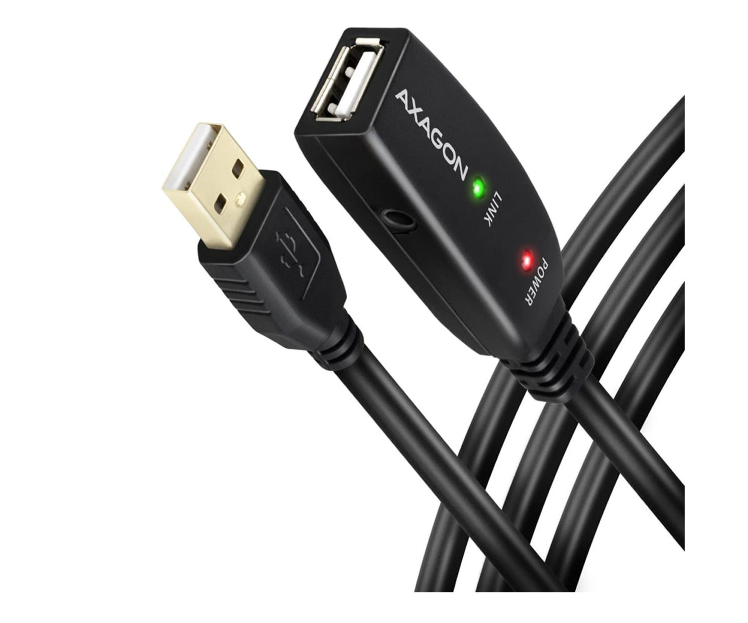 Axagon Kabel ADR-207 USB repeater 7.5 m