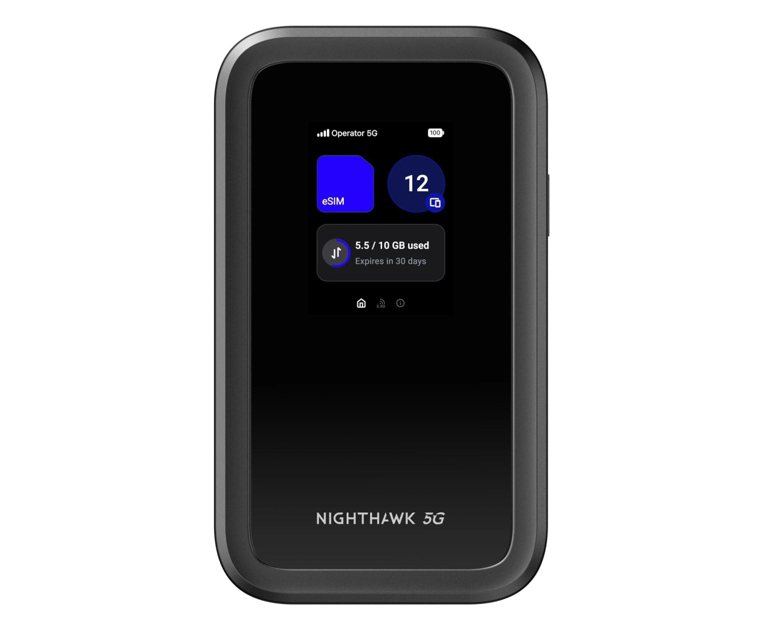 Netgear Nighthawk M7 eSIM (5G 4000Mbps, WiFi 7 3600Mbps)