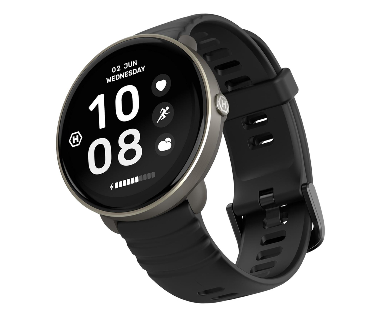 myPhone Smartwatch HAMMER Ventus Czarny + pasek kaszmirowy