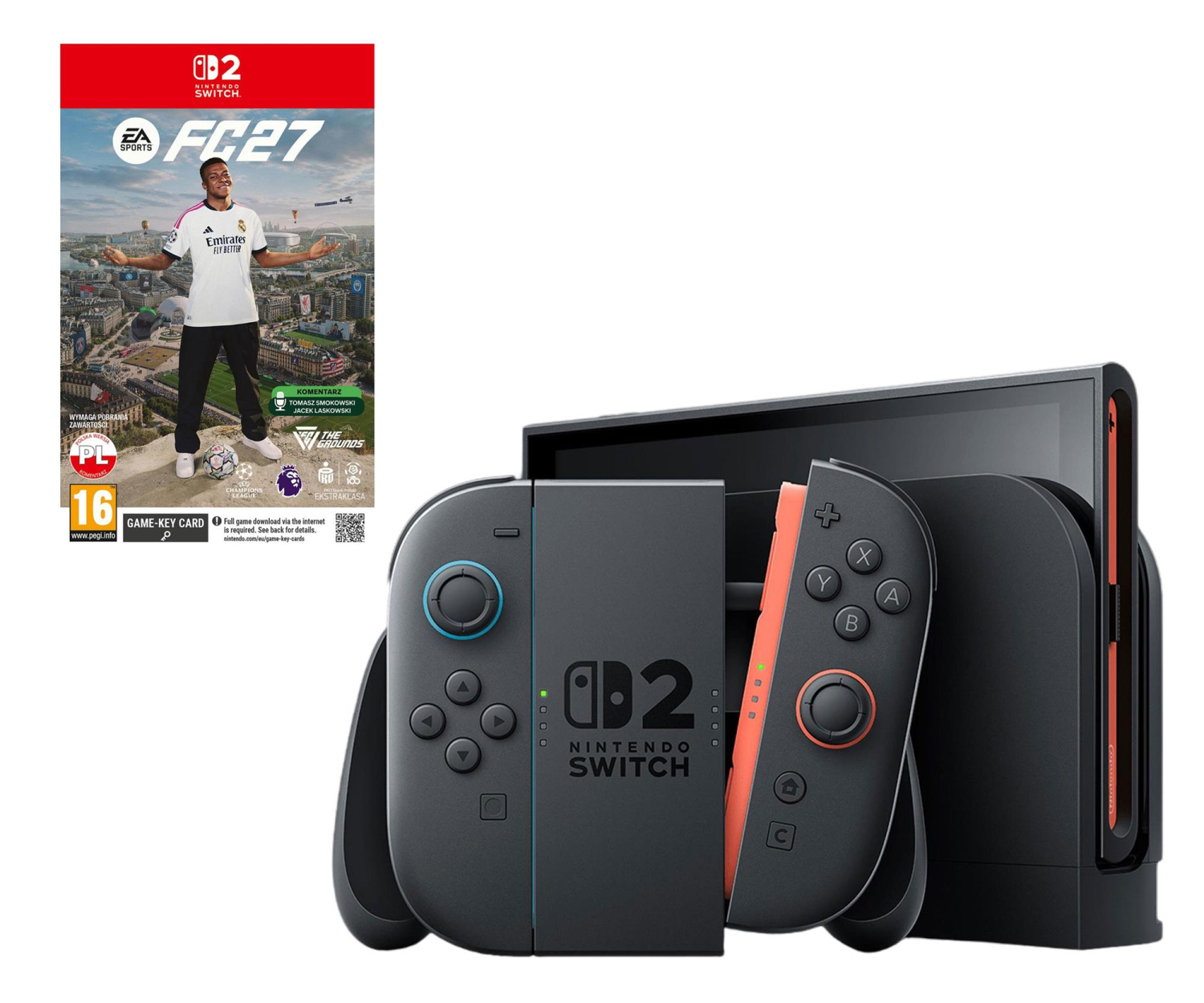 Nintendo Switch 2 Black + EA Sports FC 27