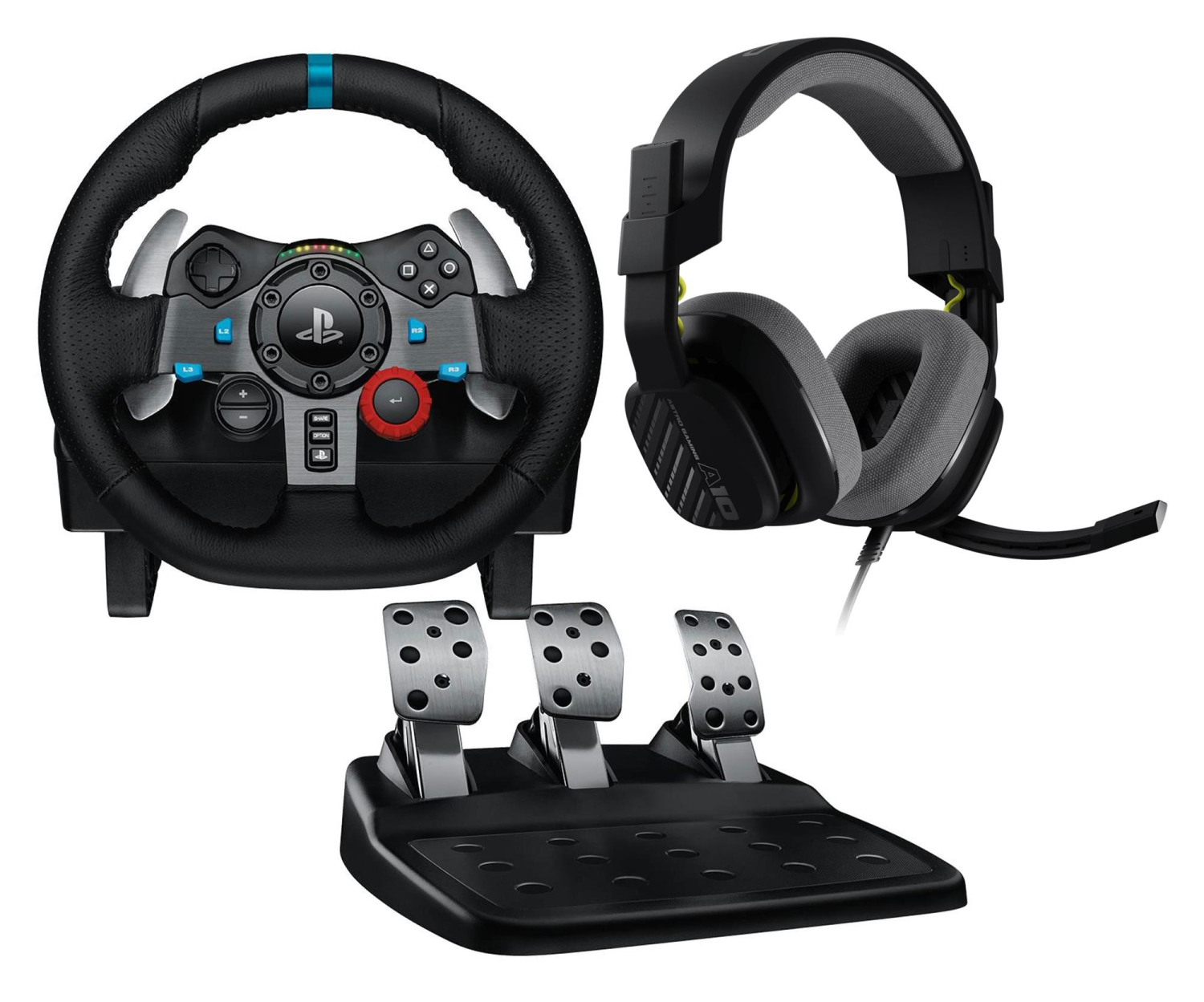 Kierownica LOGITECH G29 do konsoli PS5/PS4 + Headset A10