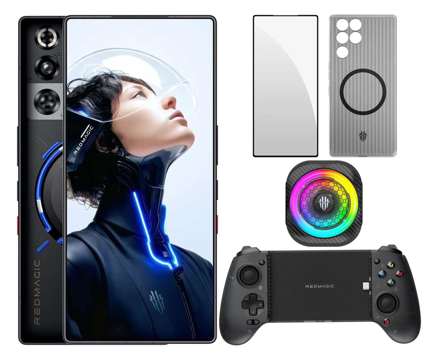 REDMAGIC REDMAGIC 11 Pro Nightfreeze + kontroler + cooler 8Pro + etui