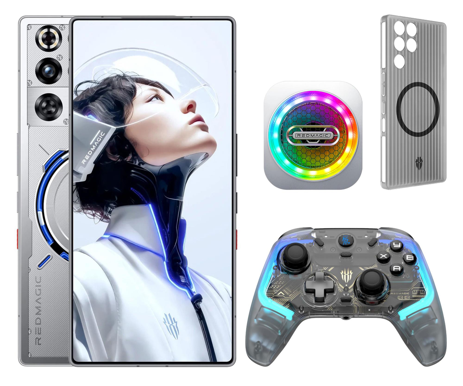 REDMAGIC REDMAGIC 11 Pro Subzero + gamepad + cooler 6 Pro + etui