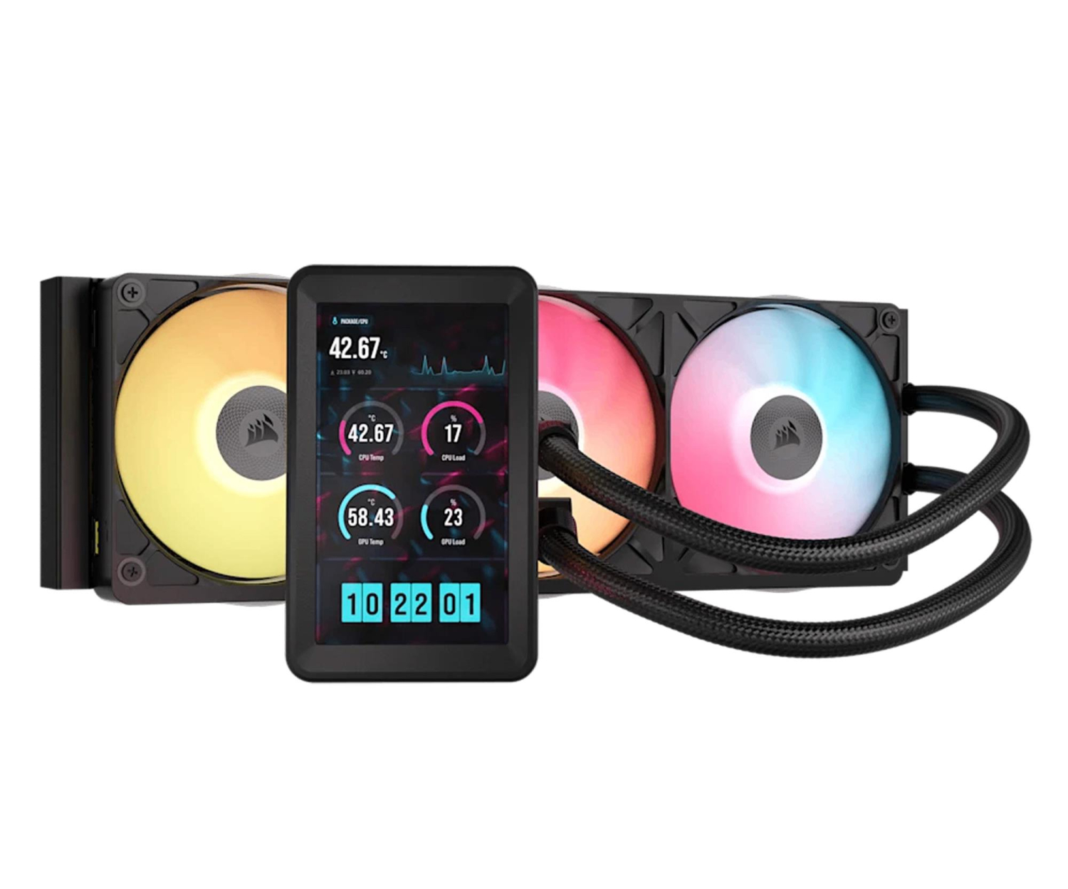Corsair iCUE LINK TITAN II 360 RX LCD 3x120mm