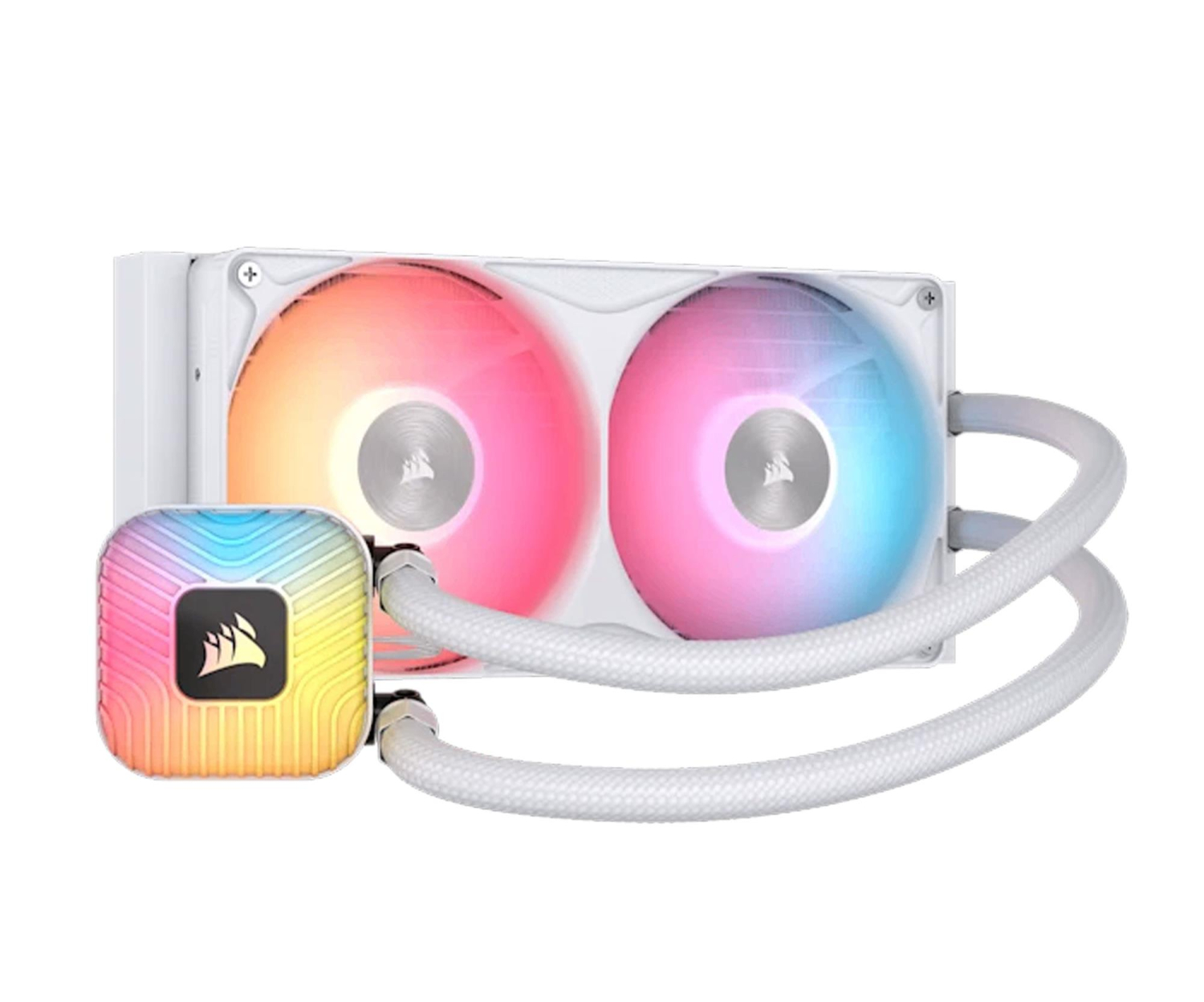 Corsair NAUTILUS 240 RS ARGB 2x120mm White