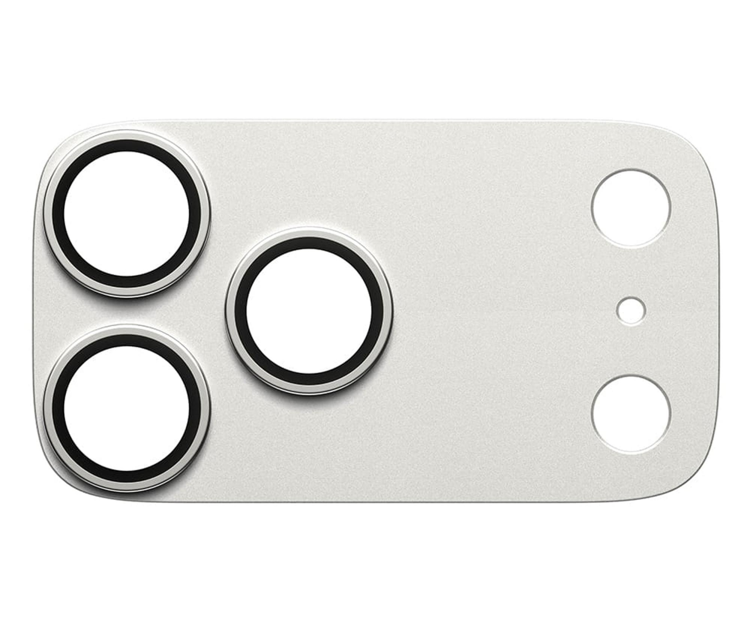 PanzerGlass Fender Camera Protector do iPhone 17 Pro Max Silver