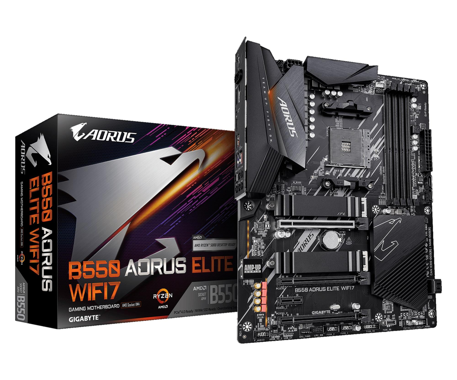 Gigabyte Płyta główna B550 AORUS ELITE WiFi7 AM4 4DDR4 ATX