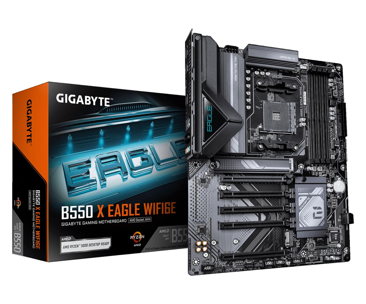 Gigabyte Płyta główna B550 X EAGLE WF6E AM4 4DDR4 ATX