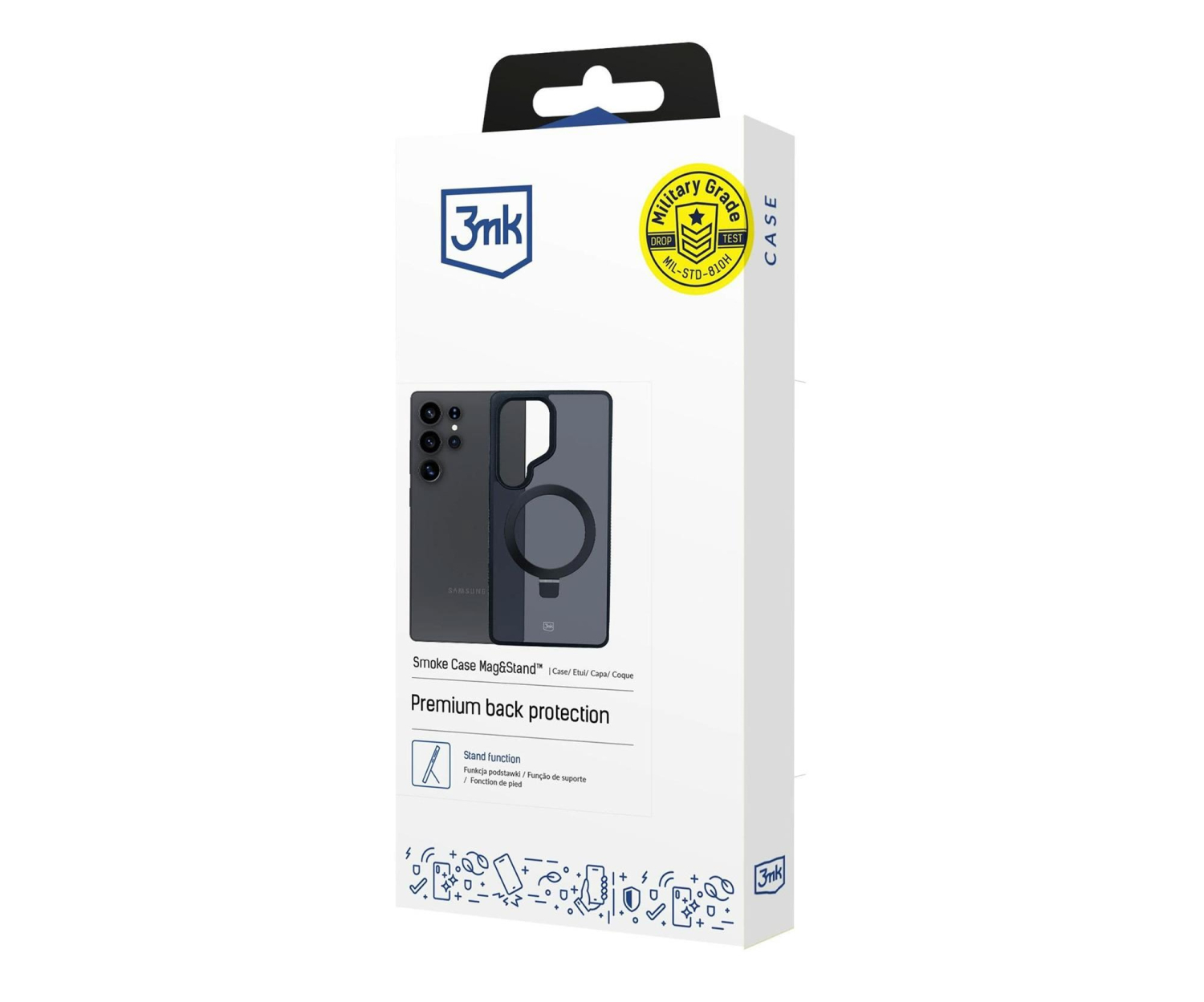 3mk Smoke MagCase White do Samsung Galaxy S26 FE