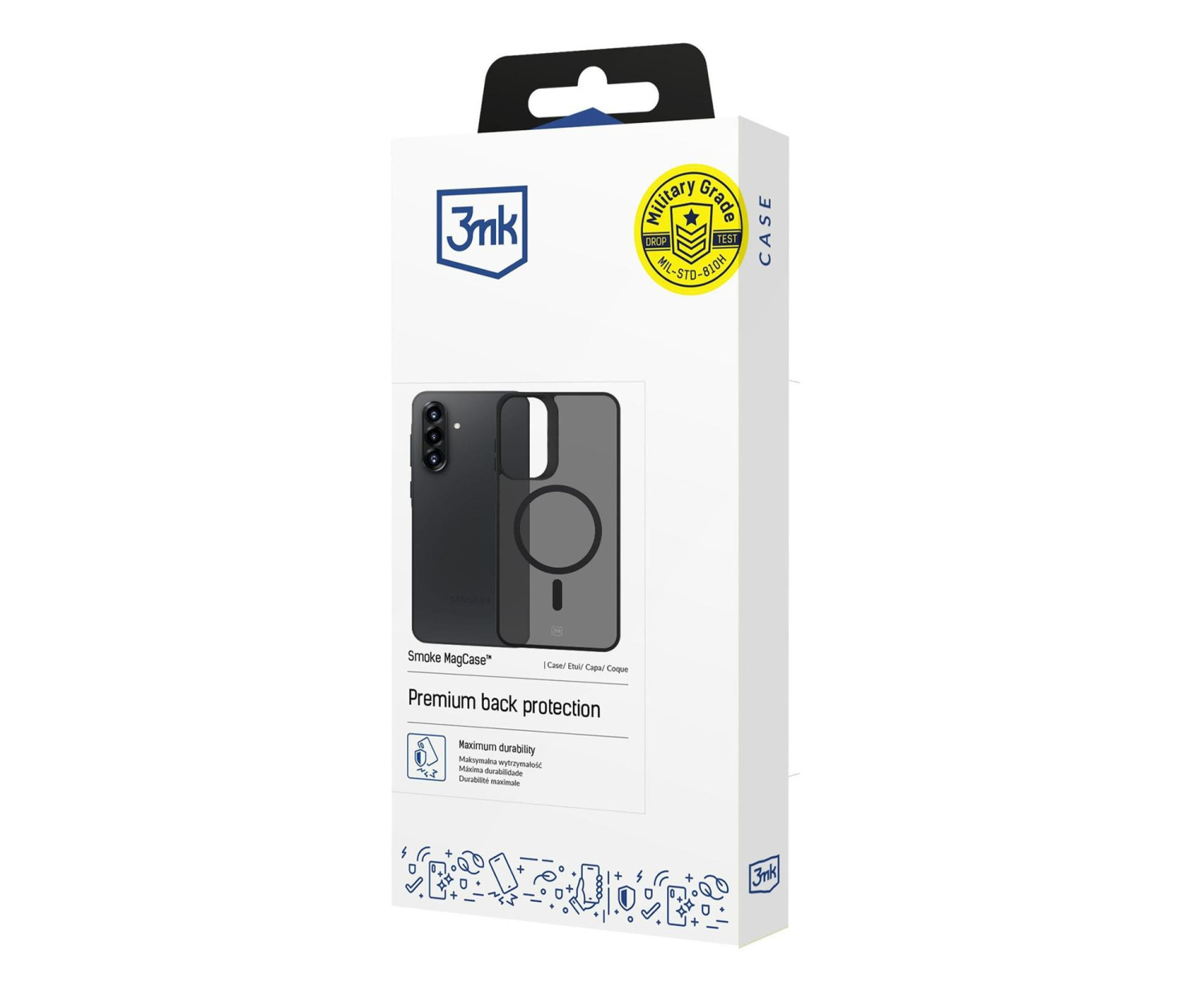 3mk Smoke MagCase do Samsung Galaxy S26 FE