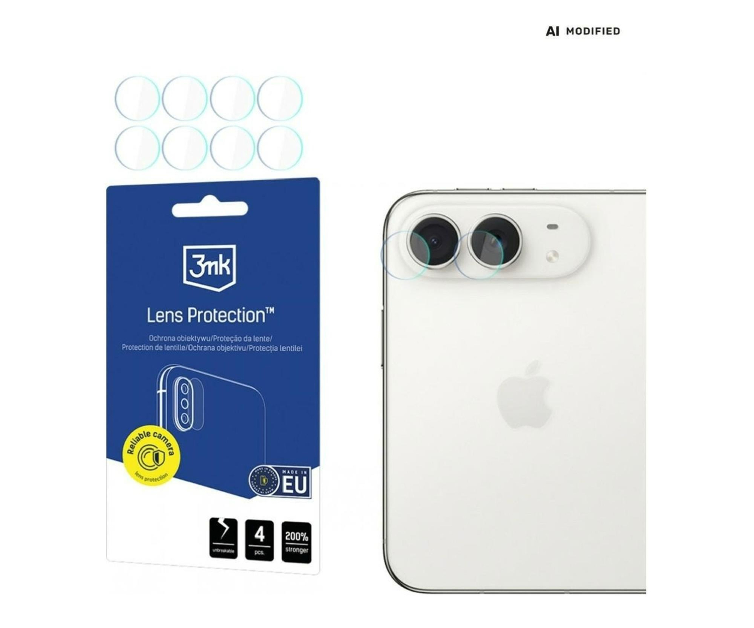 3mk Lens Protection do iPhone Duo