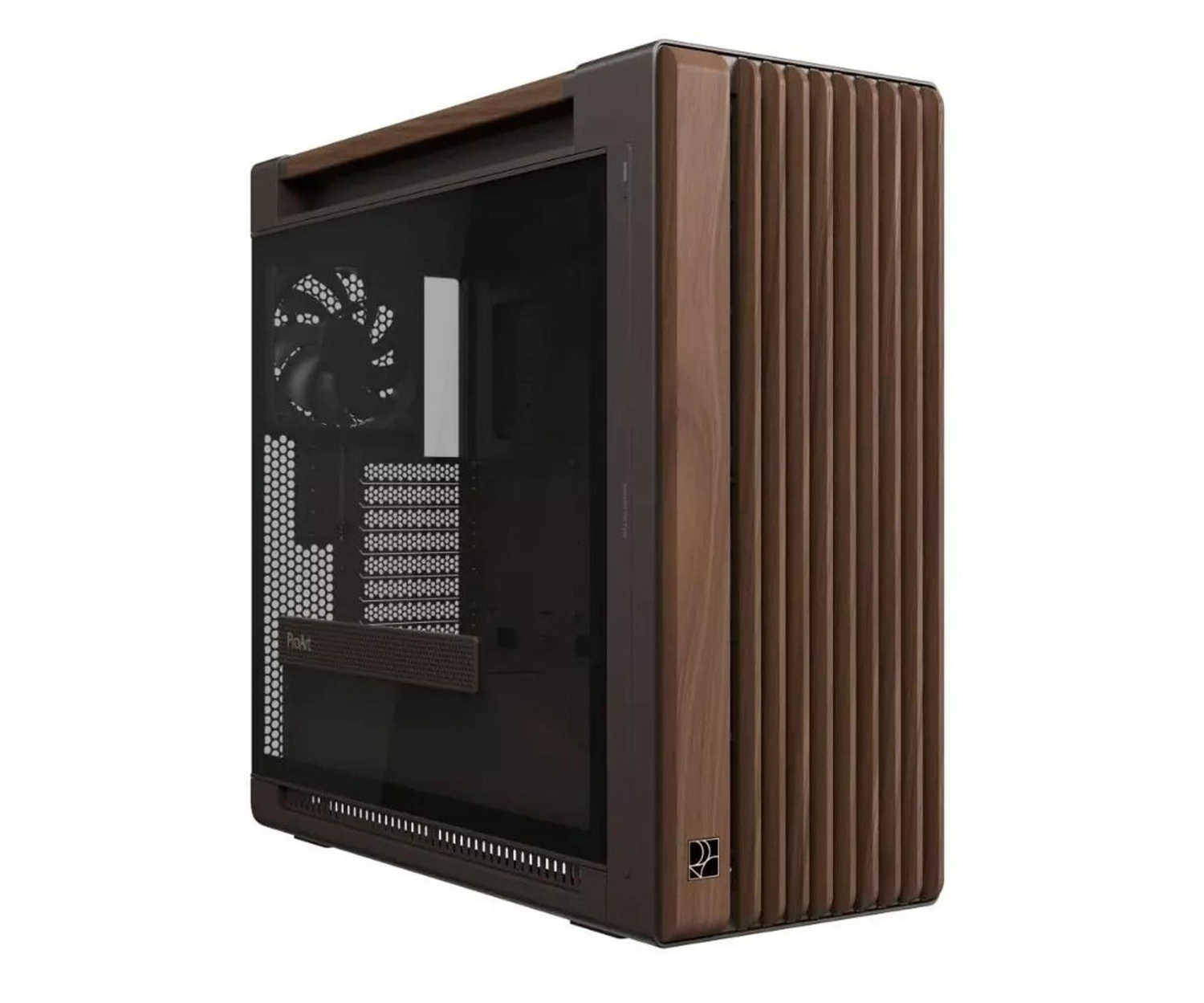 Obudowa Asus PROART PA602 WALNUT WOOD TG PWM RETRO