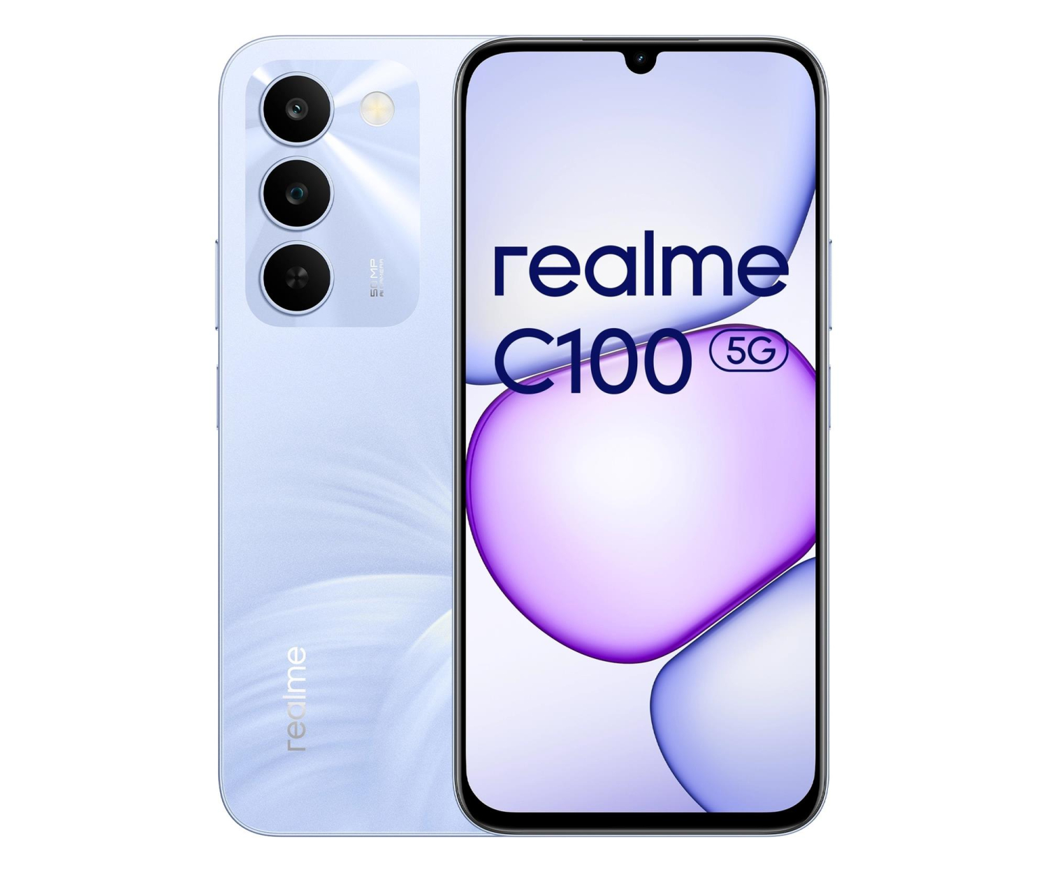realme C100 5G 4/128GB 6,8" 144Hz 50Mpx Fioletowy