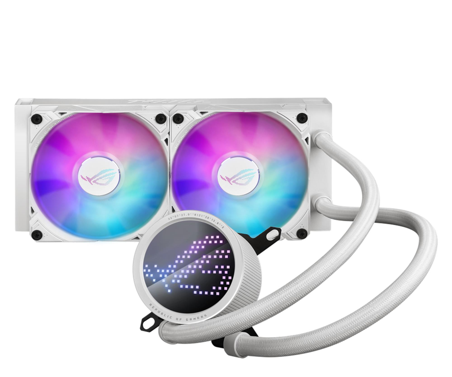 ASUS ROG RYUO III 240 ARGB White 2x120mm
