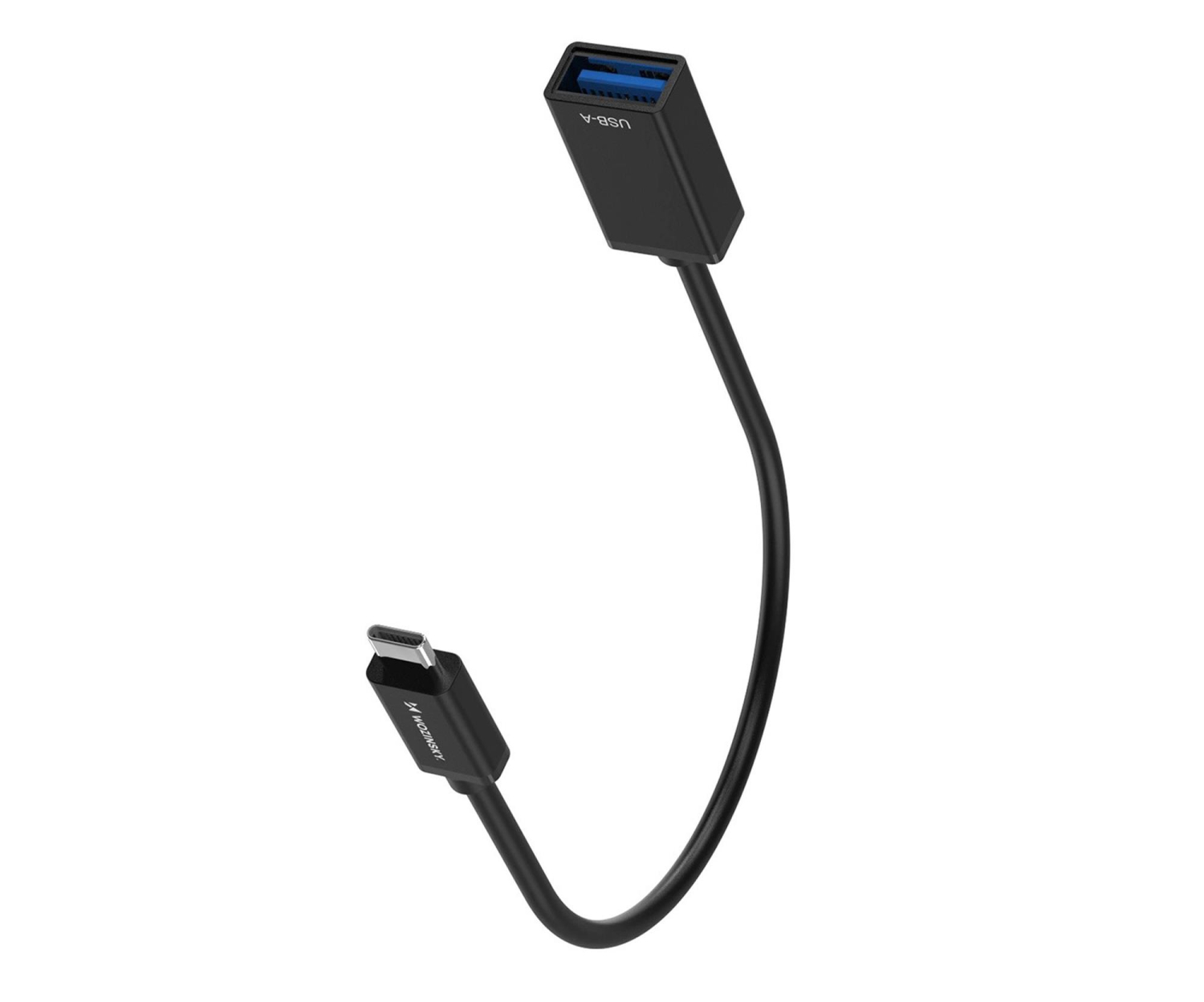 Wozinsky WOTGY1S USB-C 3.0 do USB-A 3.0 Czarny