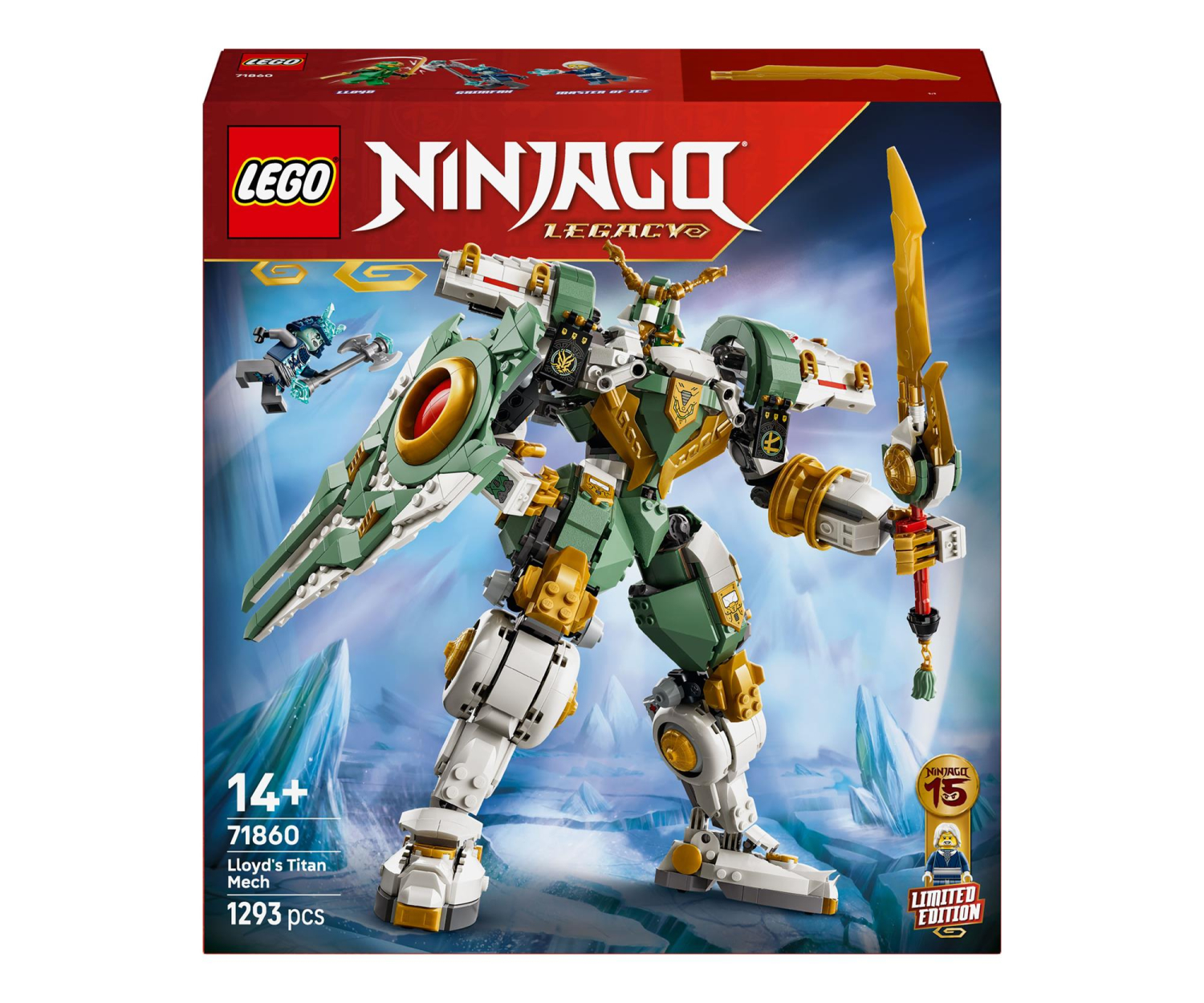 LEGO NINJAGO 71860 Tytanowy mech Lloyda — 15. rocznica - odbiór za 0 zł we wszystkich salonach x-kom i Neonet