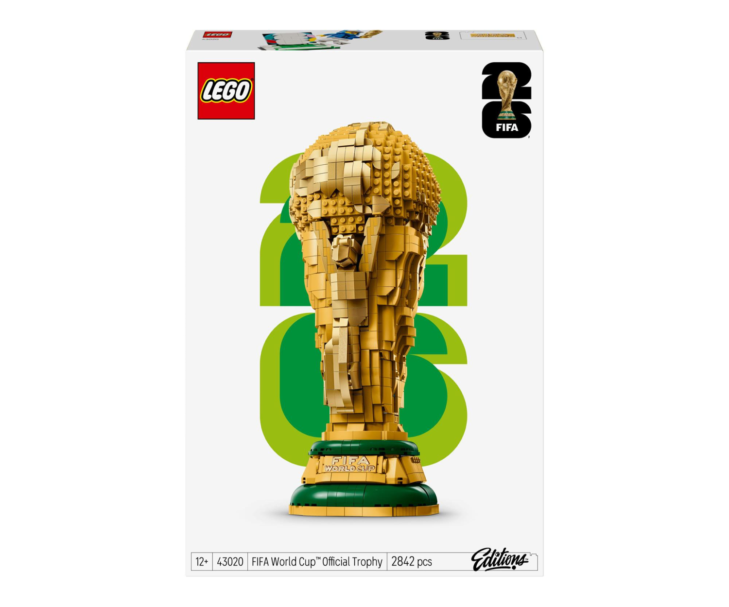 LEGO EDITIONS 43020 Oficjalny Puchar Świata FIFA™ - odbiór za 0 zł we wszystkich salonach x-kom i Neonet