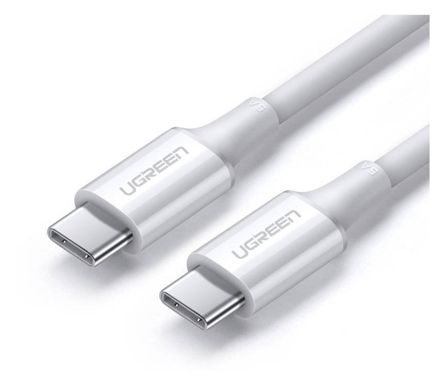 UGREEN Kabel USB 2.0 USB-C do USB-C 1m białe