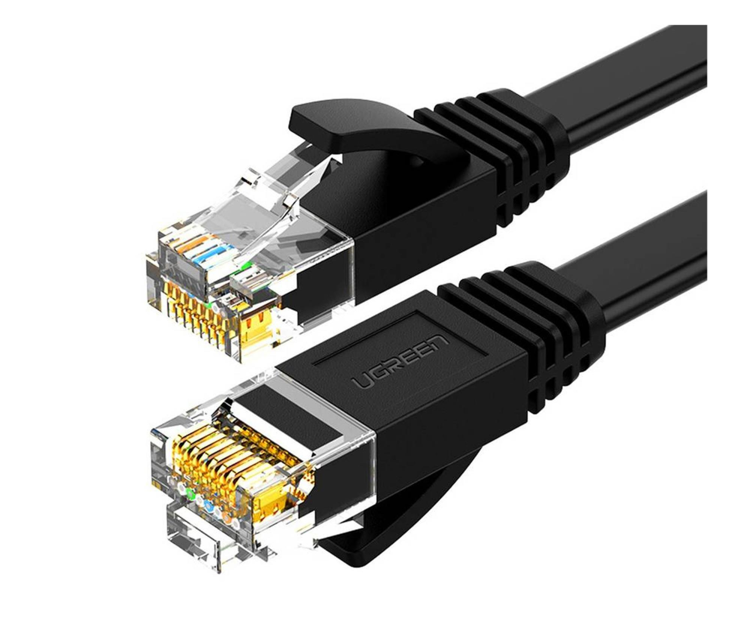 UGREEN Płaski kabel sieciowy NW102 Ethernet RJ45 Cat.6 UTP 0.5m cza