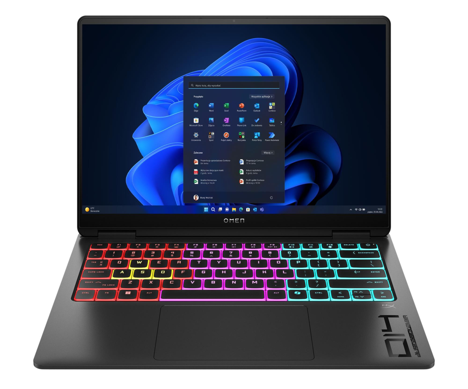 HP OMEN Transcend 14 Ultra 9-285H/64GB/1TB/Win11 RTX5070 OLED