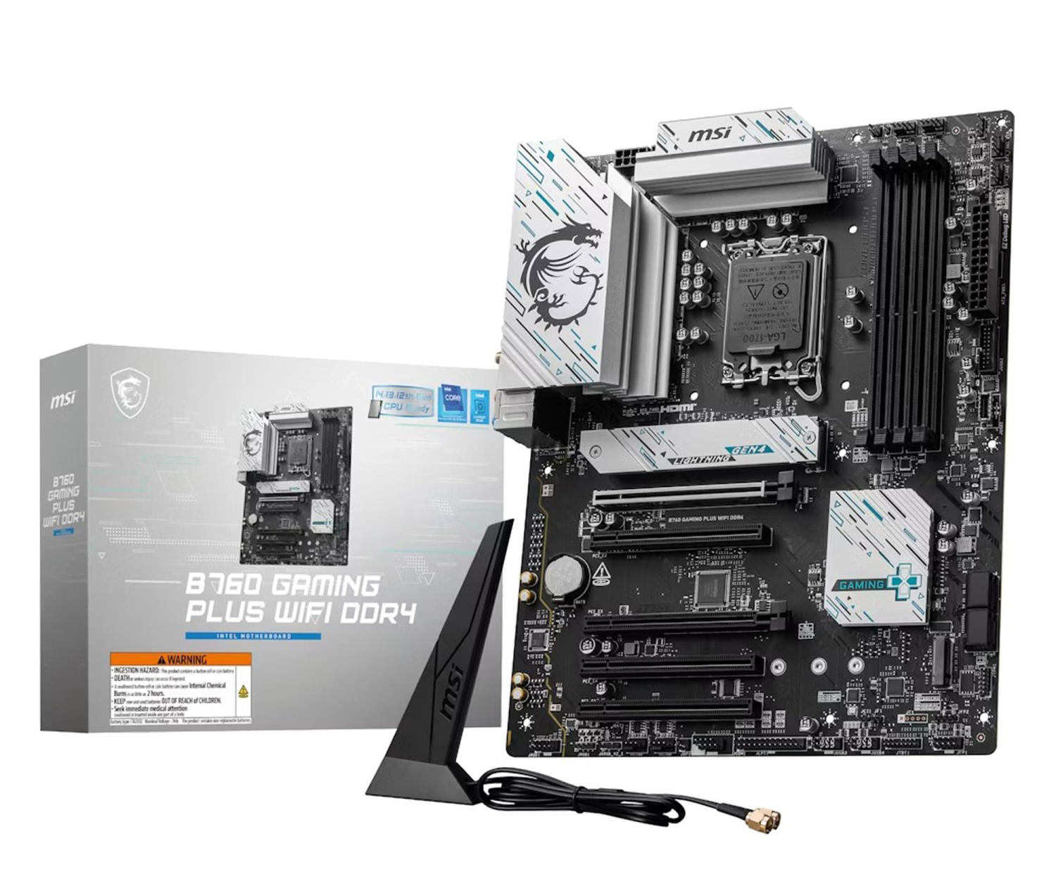 MSI B760 GAMING PLUS WIFI DDR4
