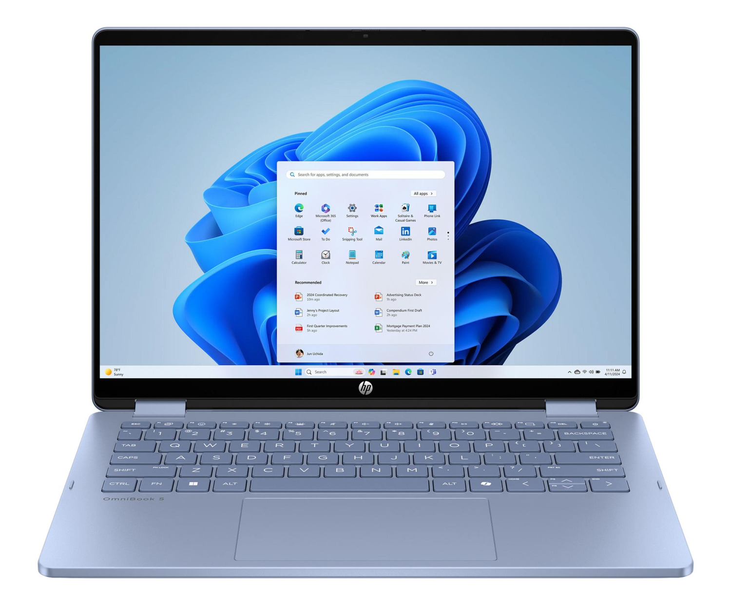 HP OmniBook 5 Flip x360 Core 5-120U/16GB/512/Win11 OLED