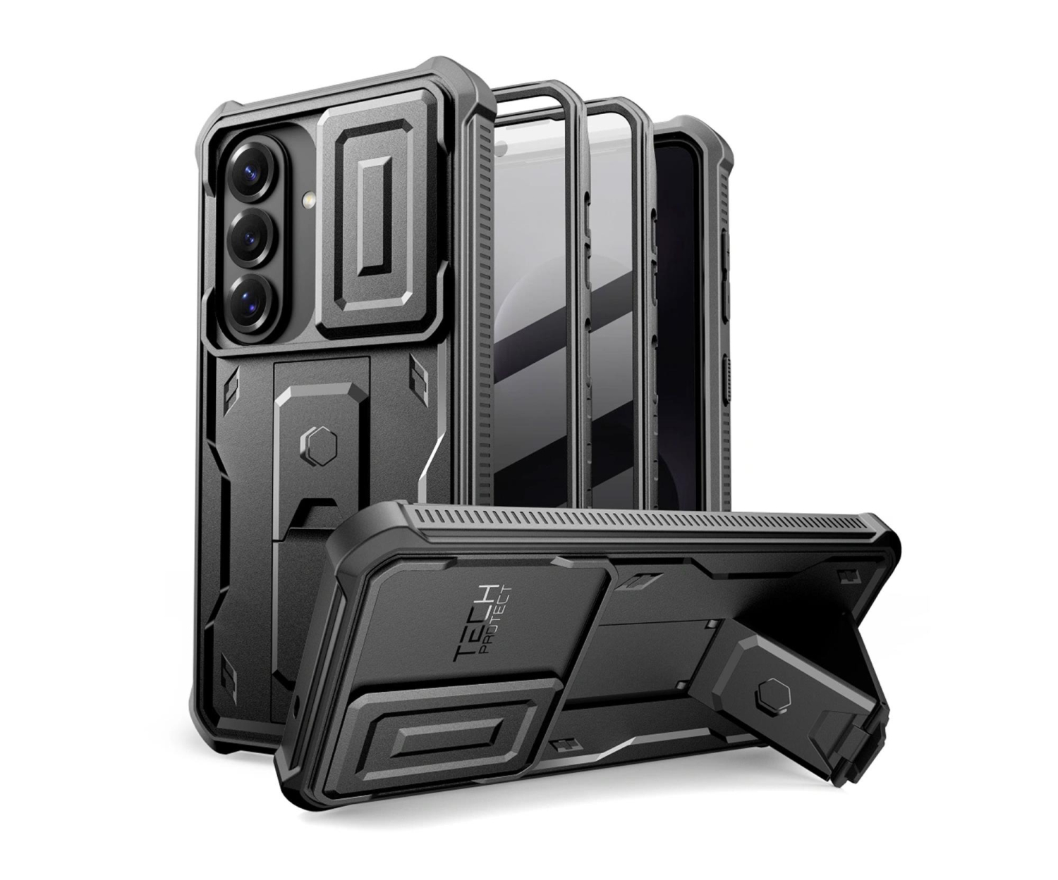 Tech-Protect Kevlar Cam+ 2-Set Galaxy S26 Black