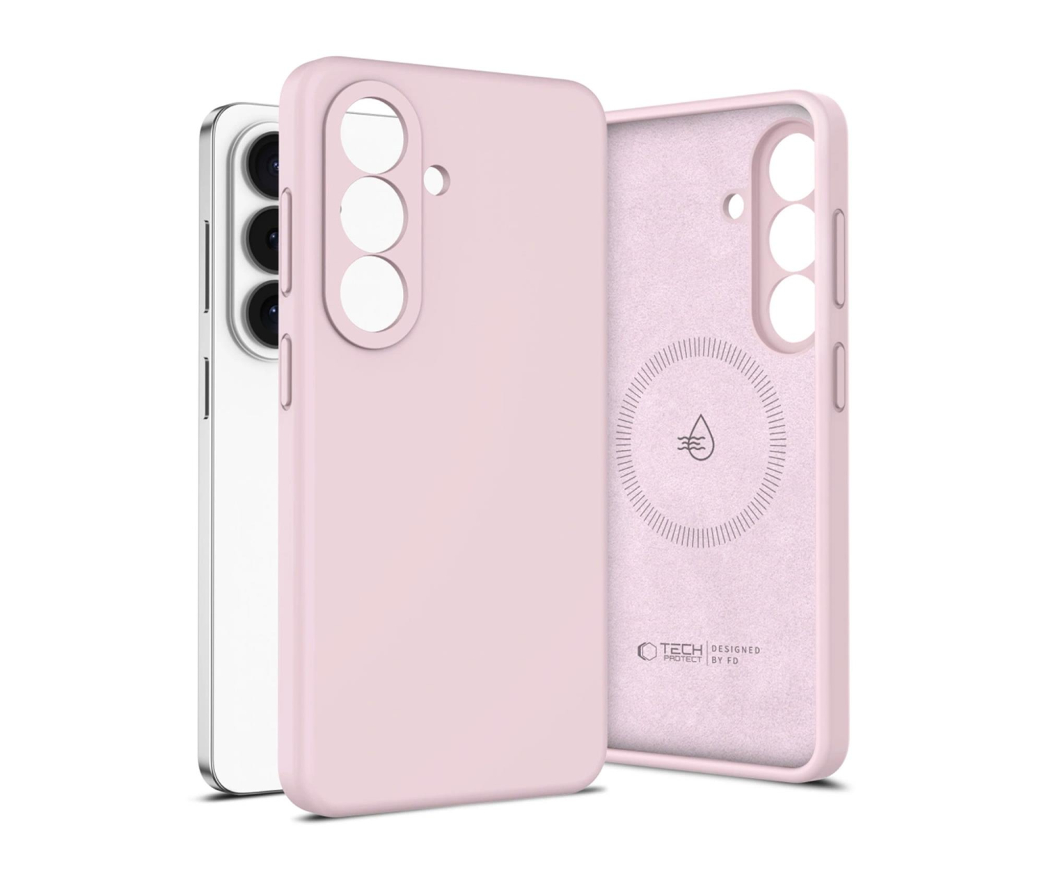 Tech-Protect Silicone Magsafe Galaxy S26+ Plus Pink Pearl