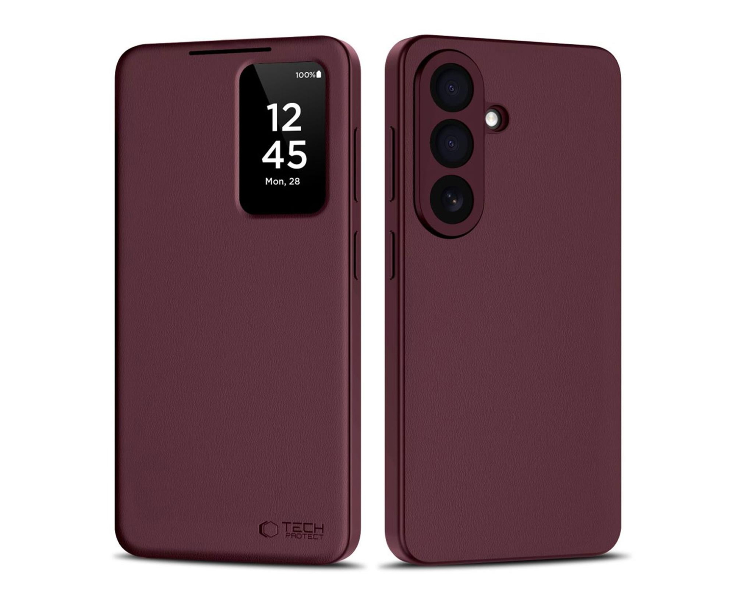 Tech-Protect Smart Wallet Galaxy S26 Mulberry