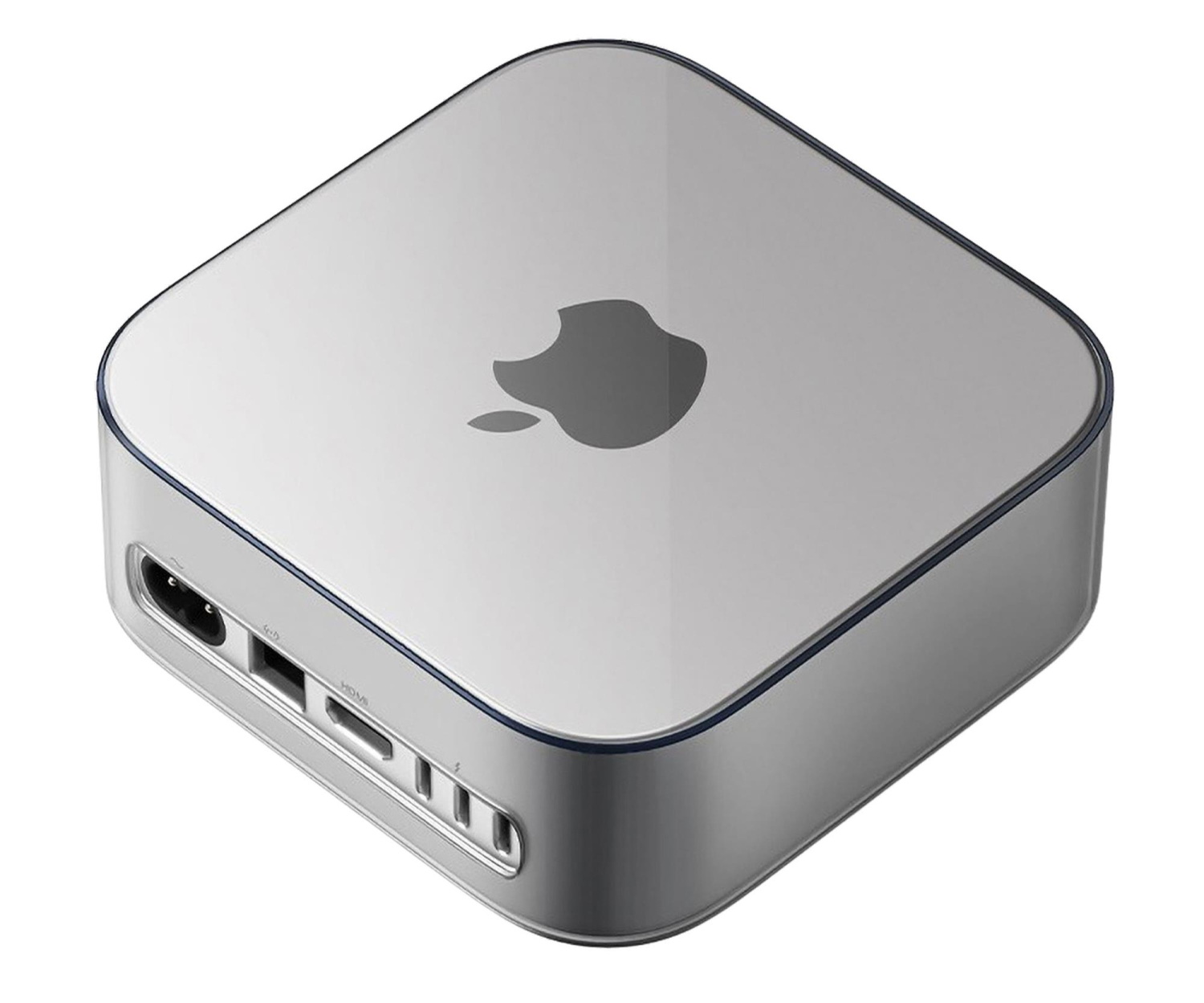 Orico Etui na MacMini M4, silikonowe, czarne