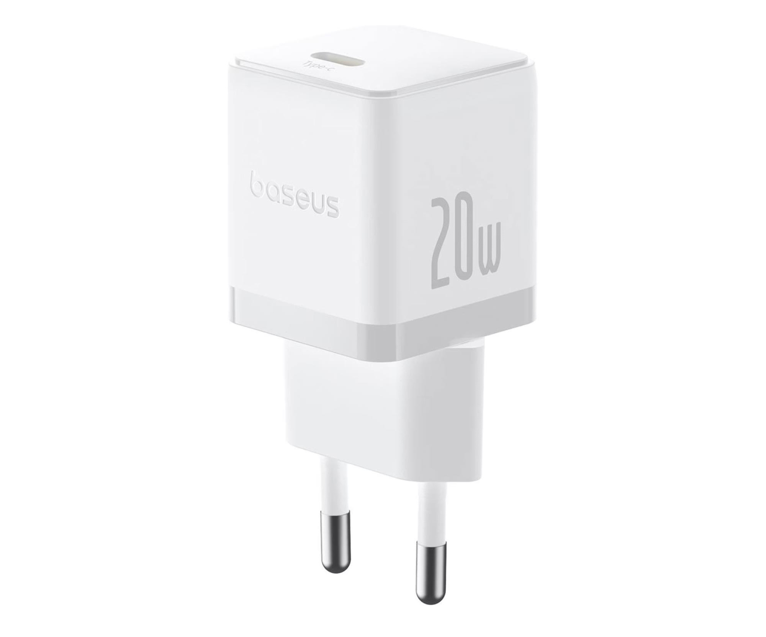 Baseus Ładowarka sieciowa Palm 20W USB-C - biała