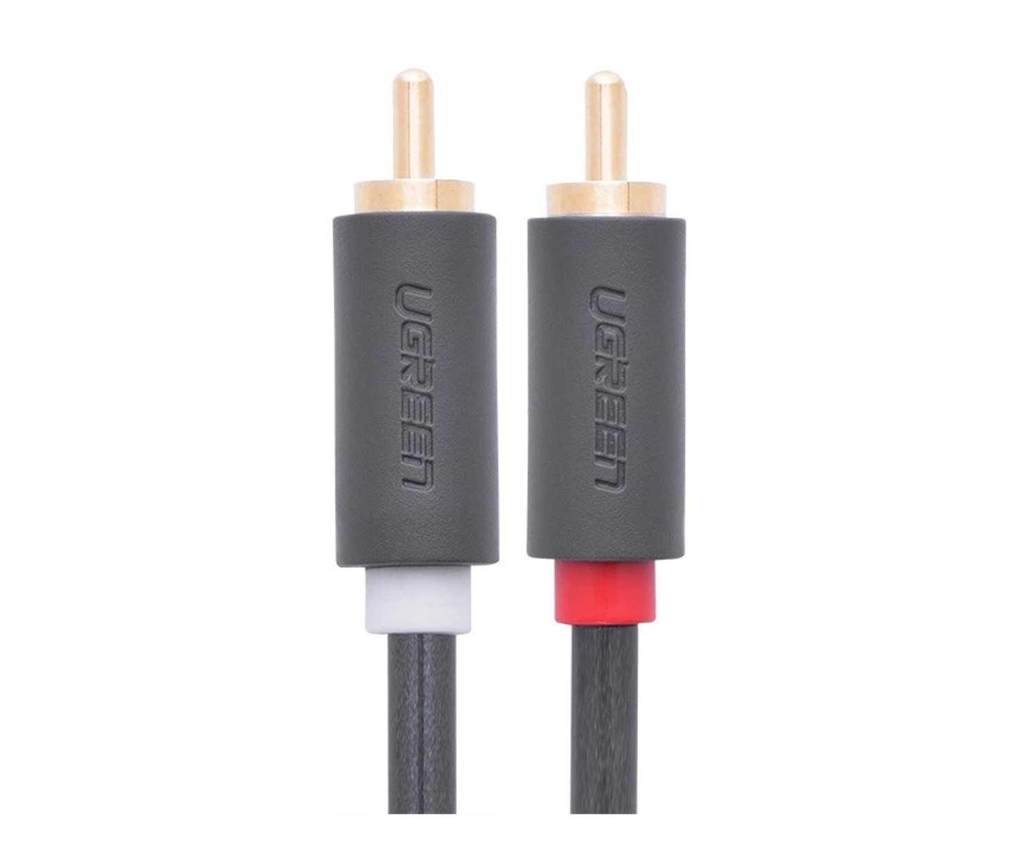 UGREEN Przewód 2RCA Cinch do 2RCA Cinch AV104 5m czarny